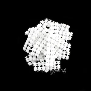 100 White Non Slip Grips Liners for Alligator Clips and Hair Bows