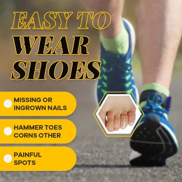 10PCS Silicone anti-friction toe protector Cover Thumb Foot Care Tool Toe Sleeves for Friction Pain Relief Finger Tube Protect