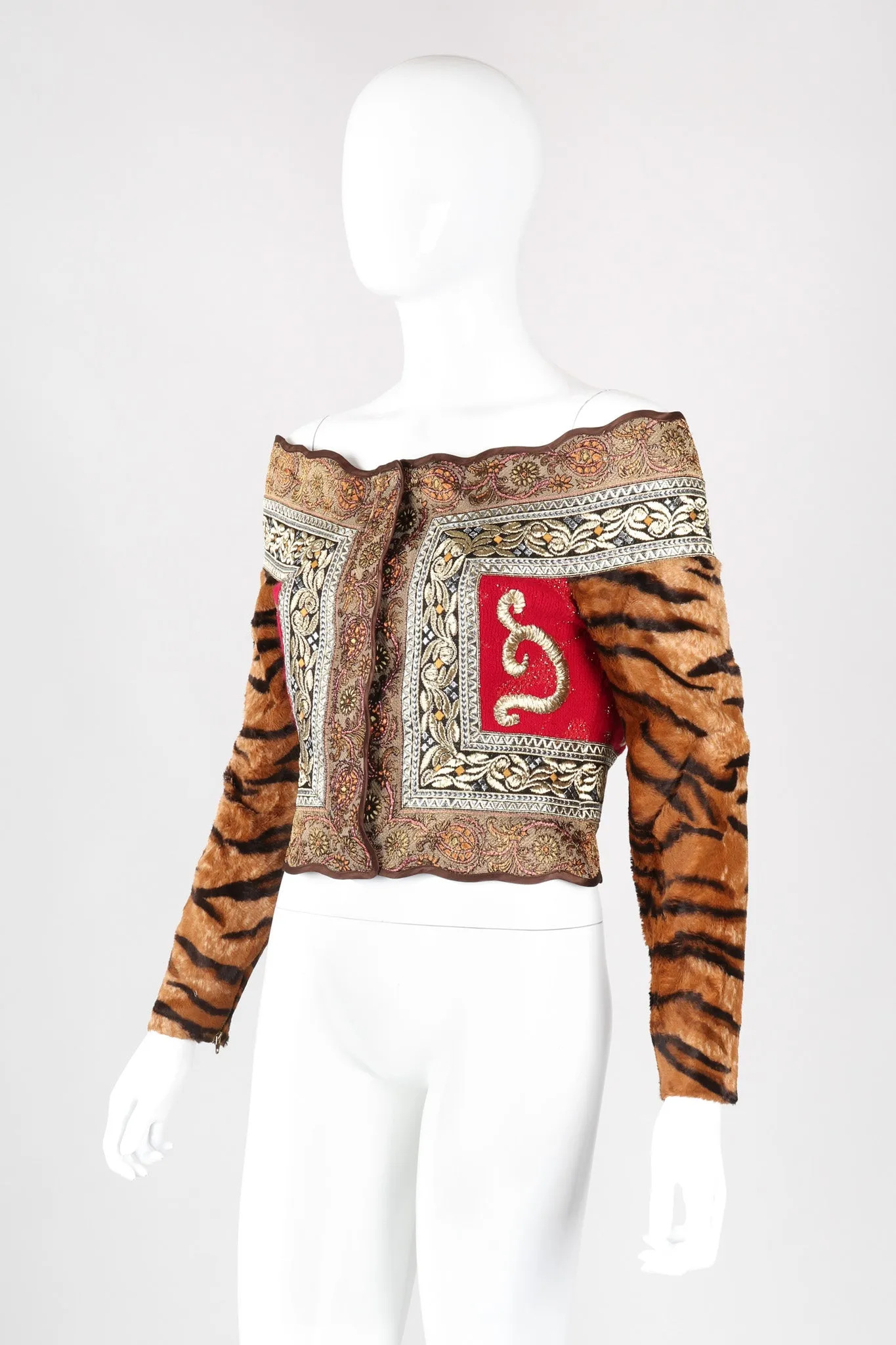 1989 A/W Bengal Brocade Tiger Top