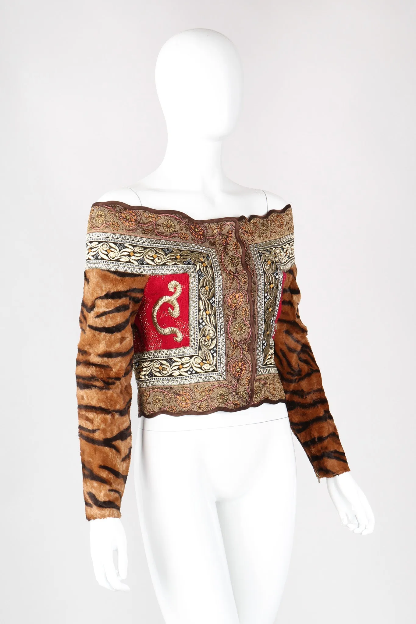 1989 A/W Bengal Brocade Tiger Top