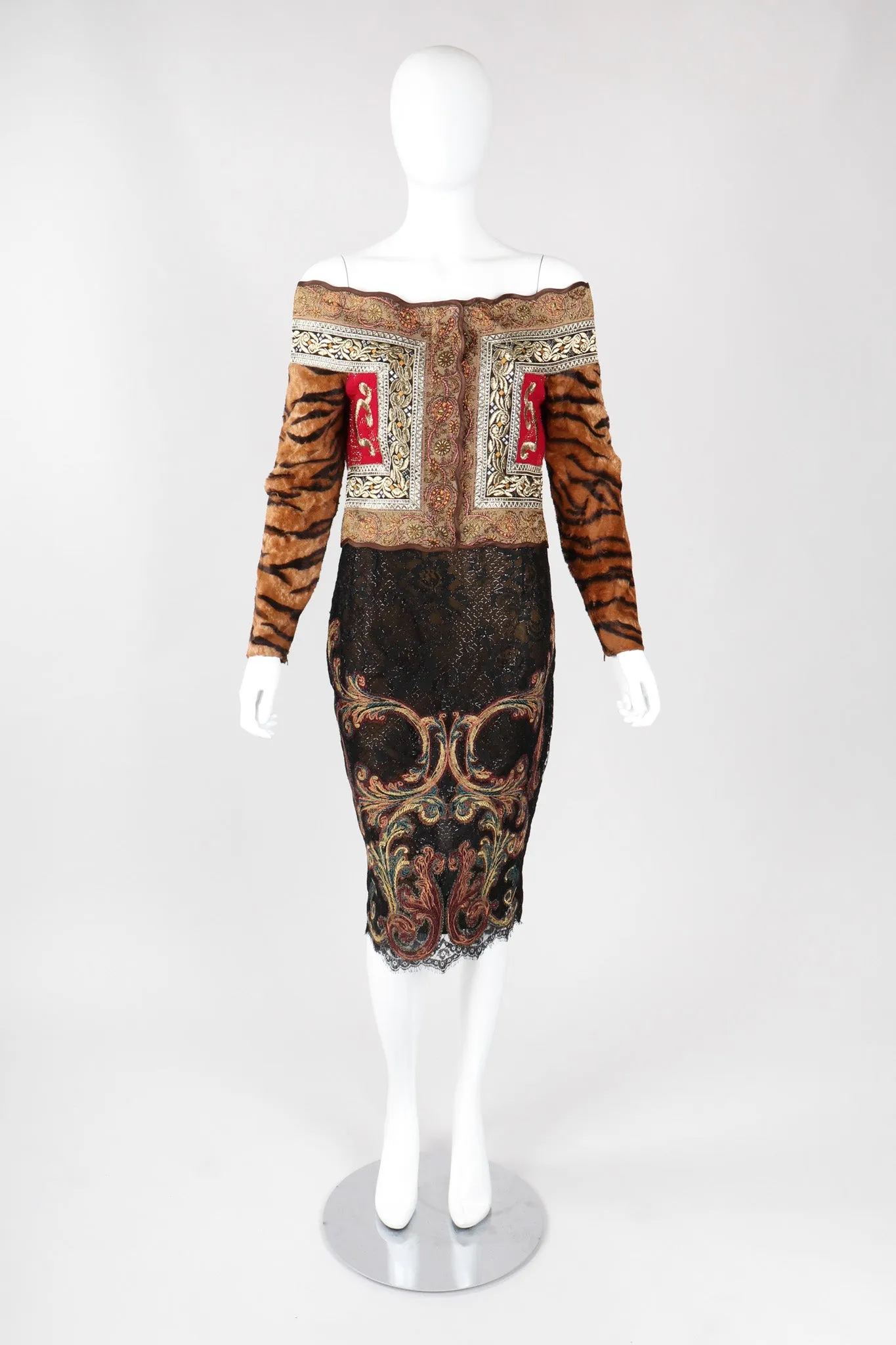 1989 A/W Bengal Brocade Tiger Top
