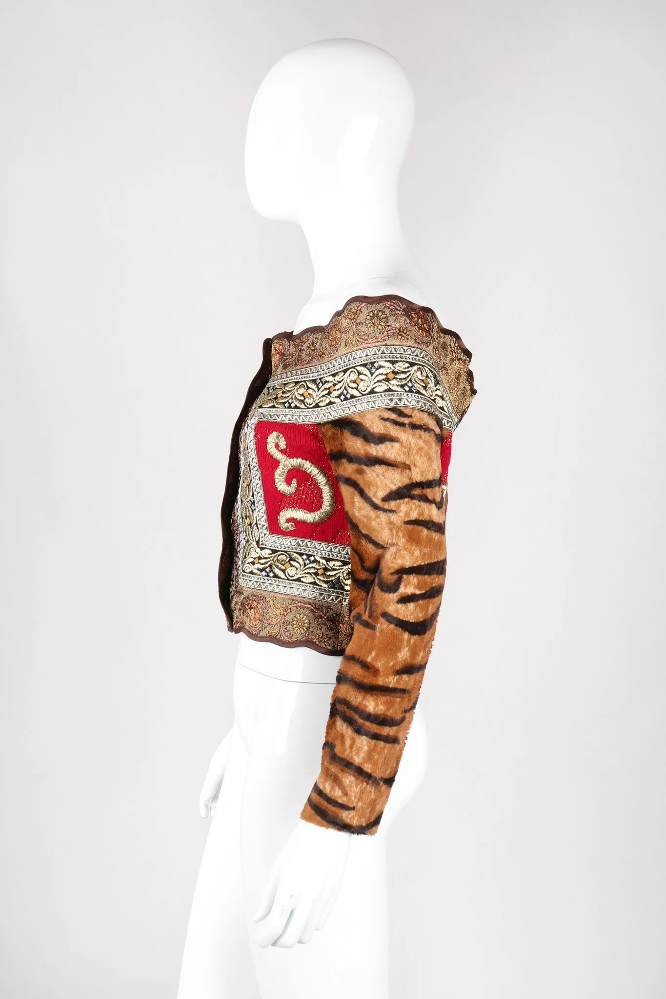 1989 A/W Bengal Brocade Tiger Top