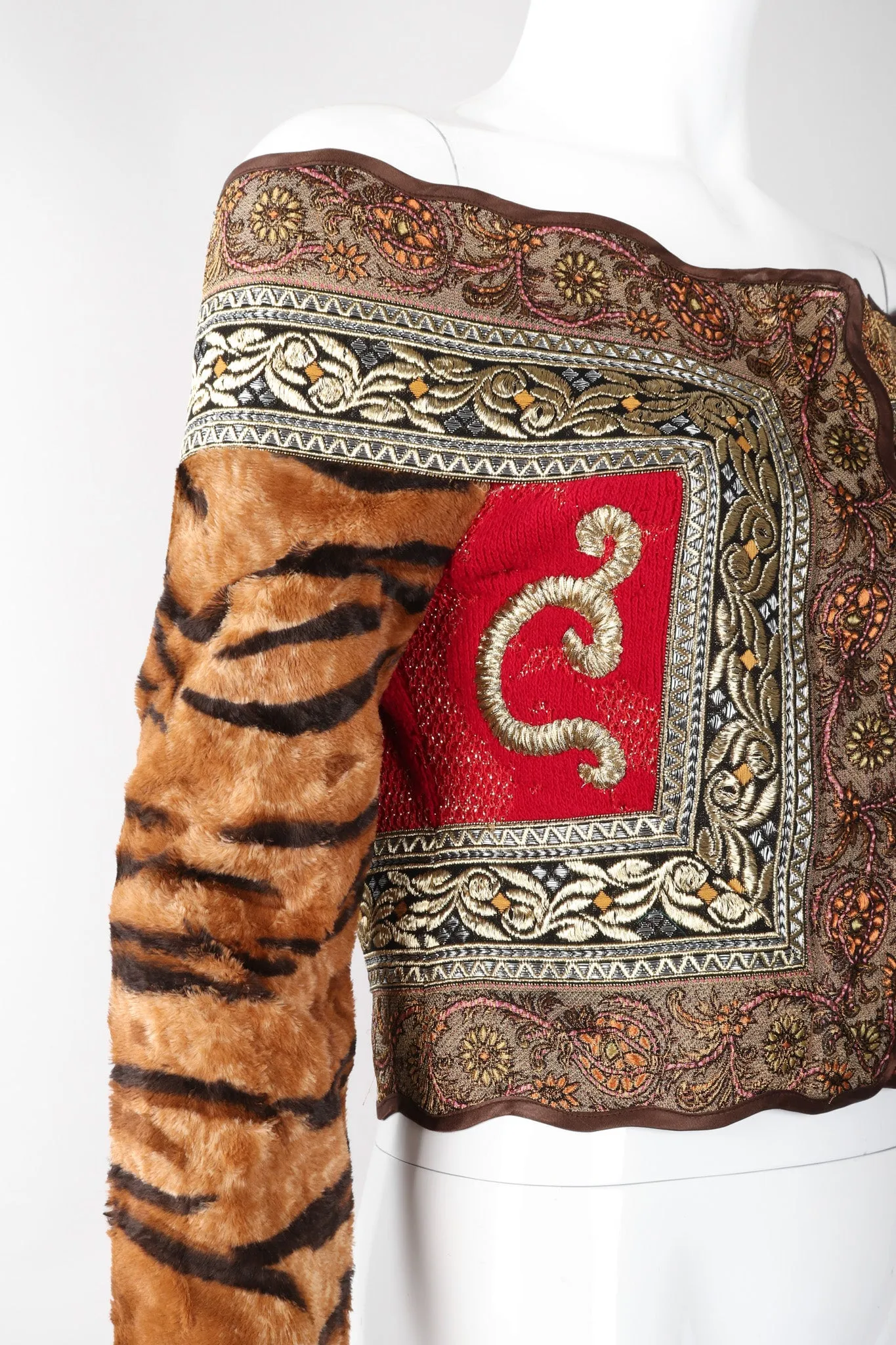 1989 A/W Bengal Brocade Tiger Top