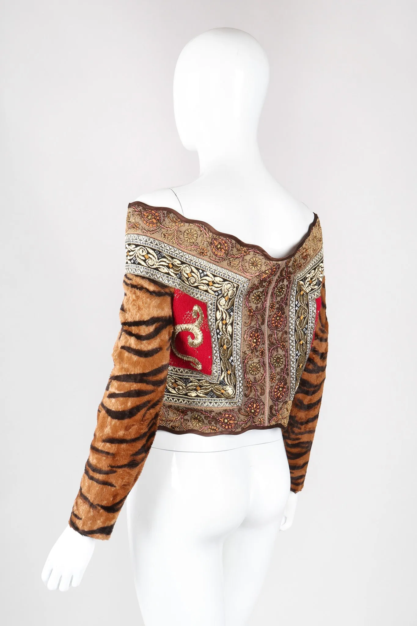 1989 A/W Bengal Brocade Tiger Top