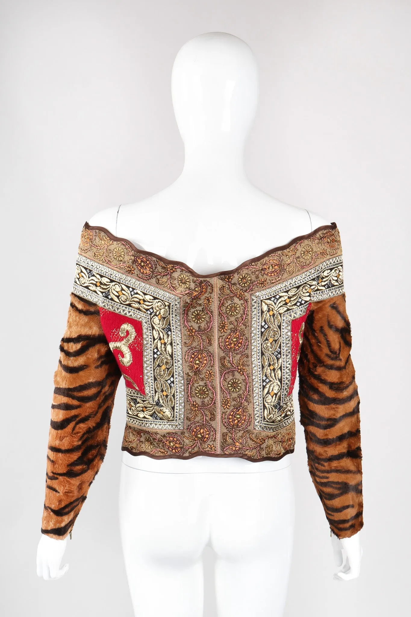 1989 A/W Bengal Brocade Tiger Top