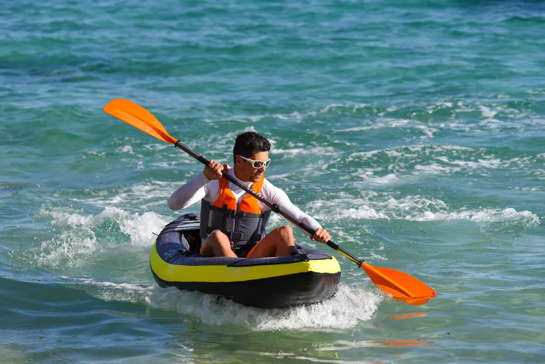 2-part kayak paddle adjustable symmetrical 100