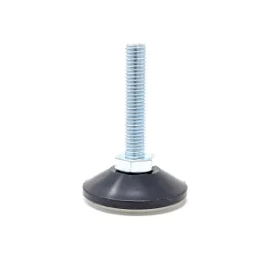 48mm-M10x50mm Non-Slip Screw In Levelling Machine Feet Height Adjustable, Made In Germany