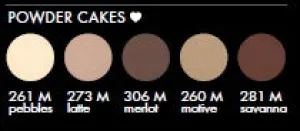 5 Well Eyeshadow - Powder Cakes