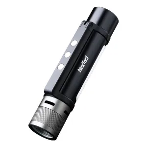 A 10000 Lumens Flashlight | An Alarm Mobile Power Bank With A Magnetic USB-C Charging Work Light