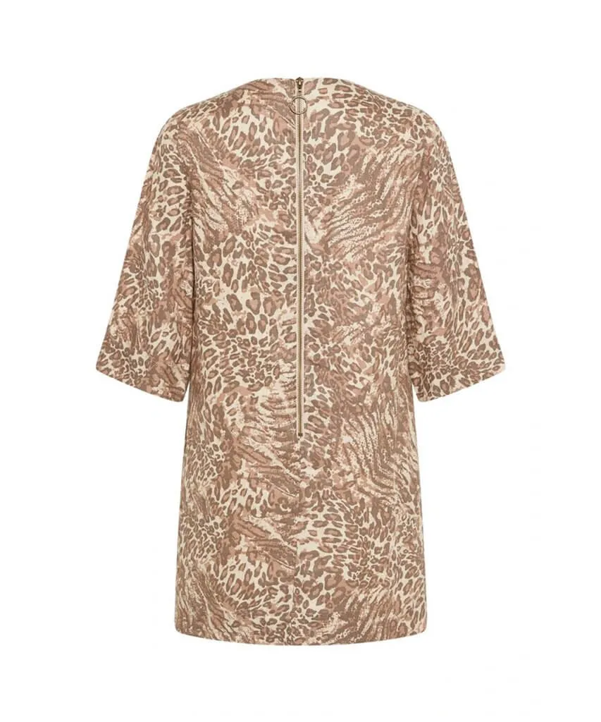 Ada Tunic Dress Leopard