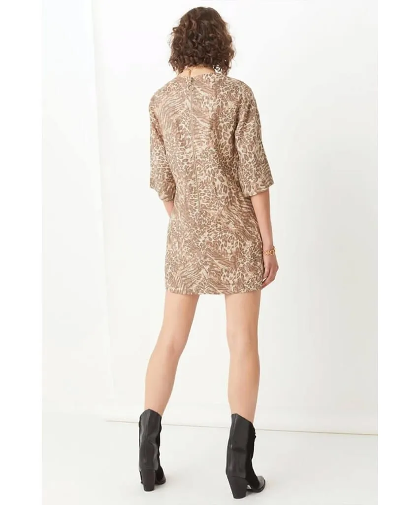 Ada Tunic Dress Leopard