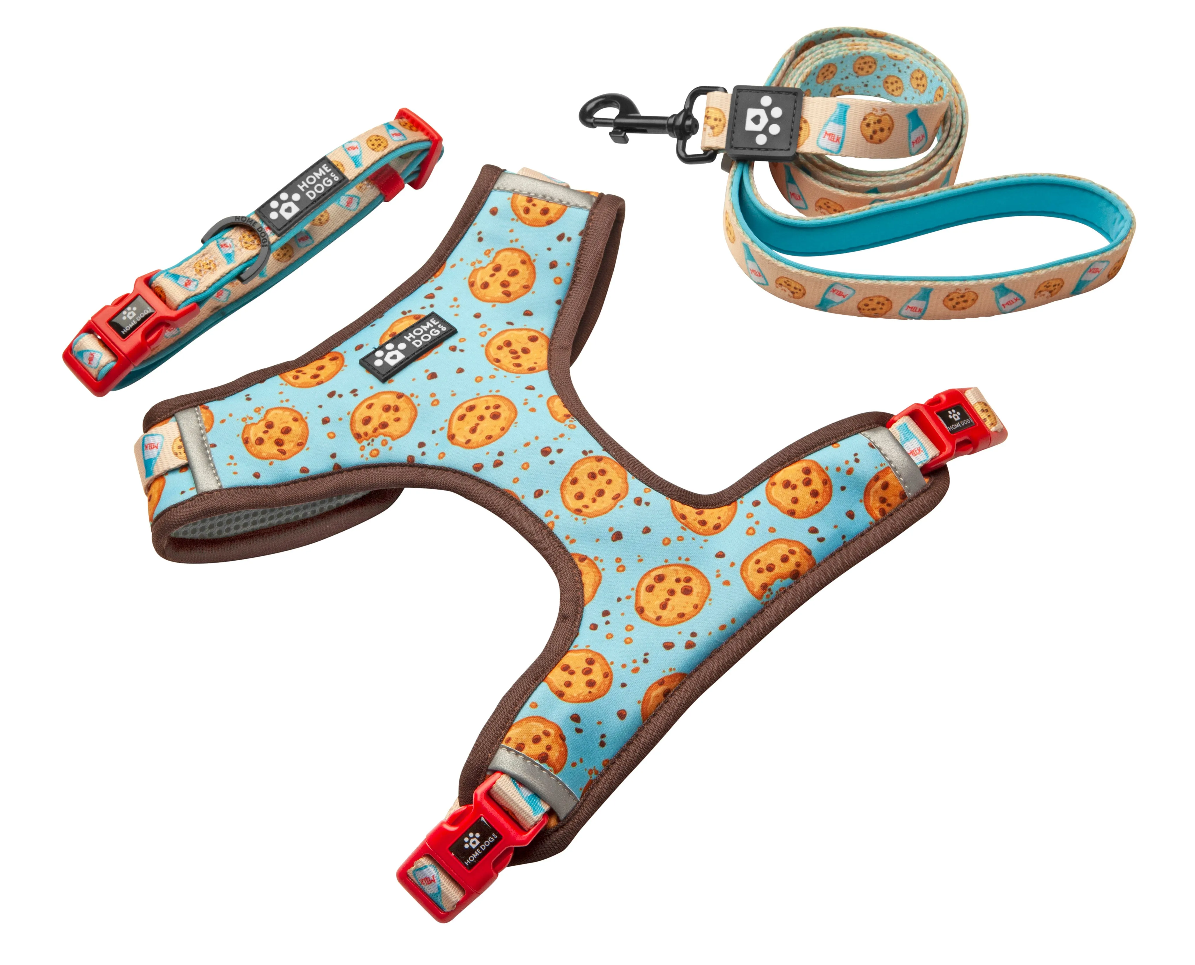 Adjustable Harness- Milk n' Cookies