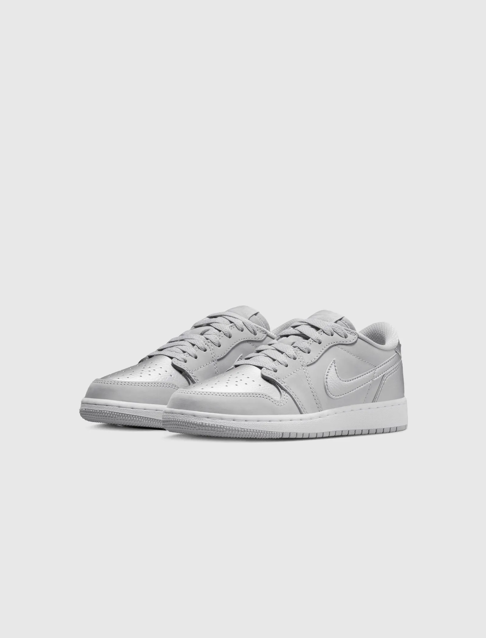 AIR JORDAN 1 LOW OG "METALLIC SILVER" GS