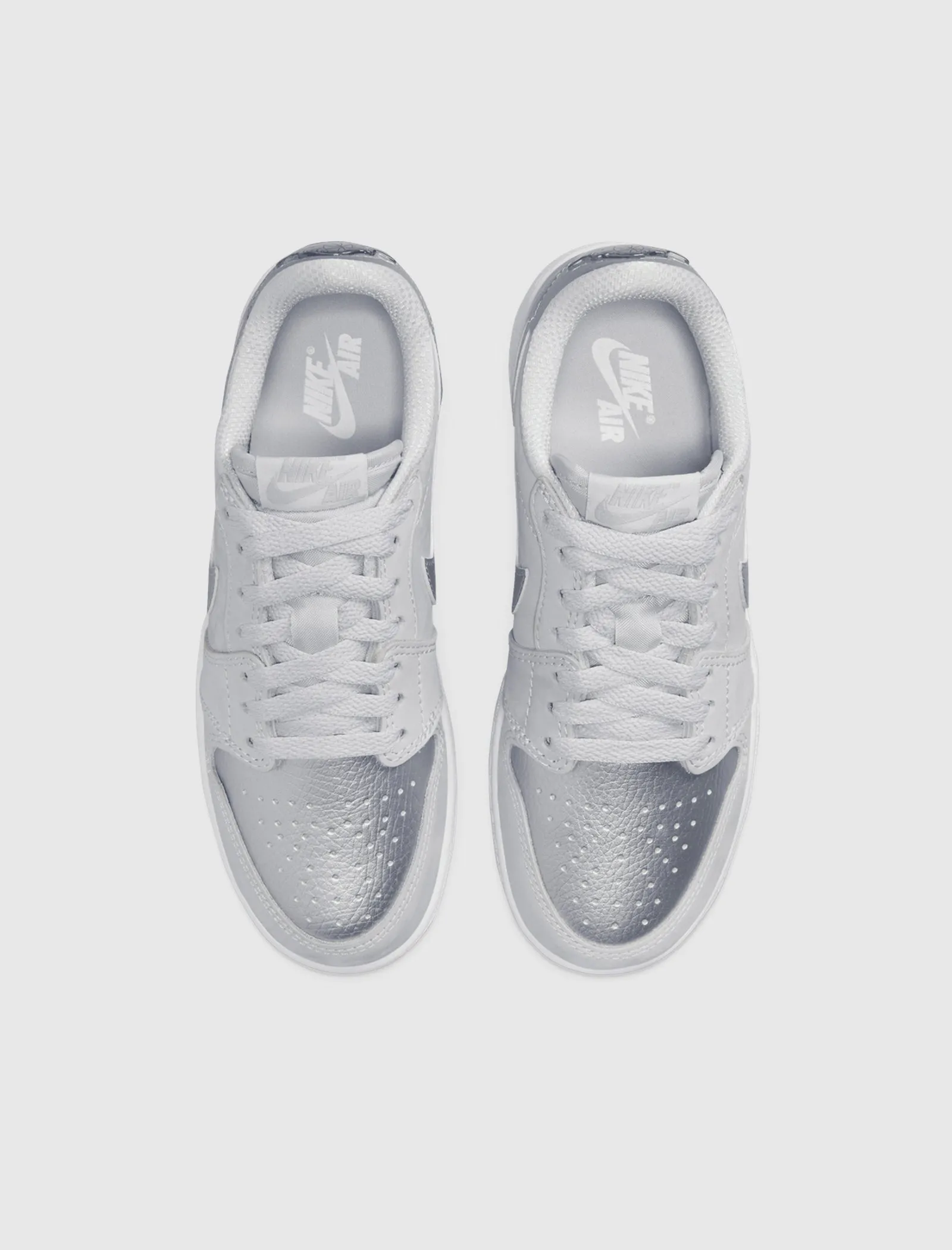 AIR JORDAN 1 LOW OG "METALLIC SILVER" GS