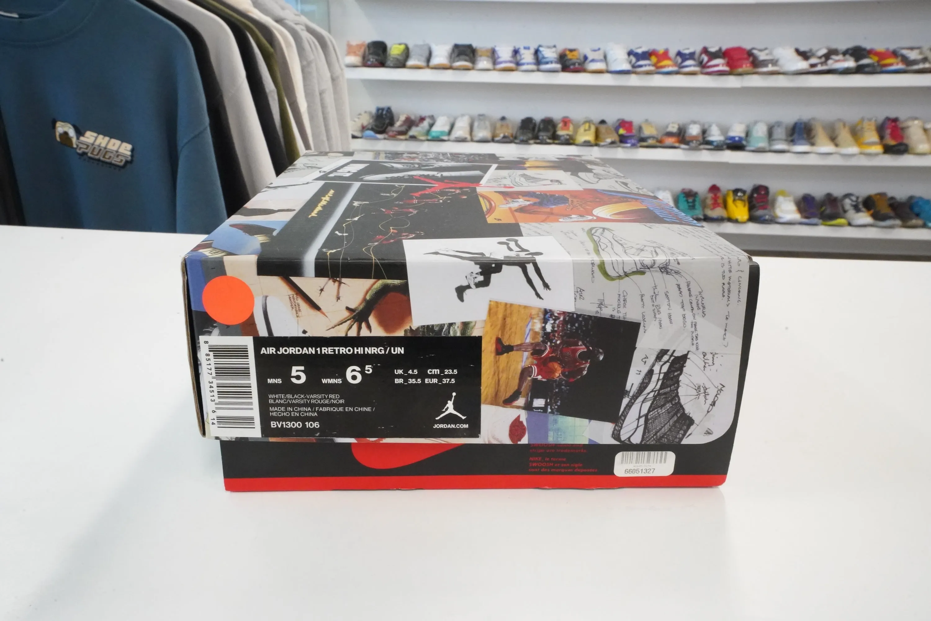 Air Jordan 1 Retro High Union Black Toe