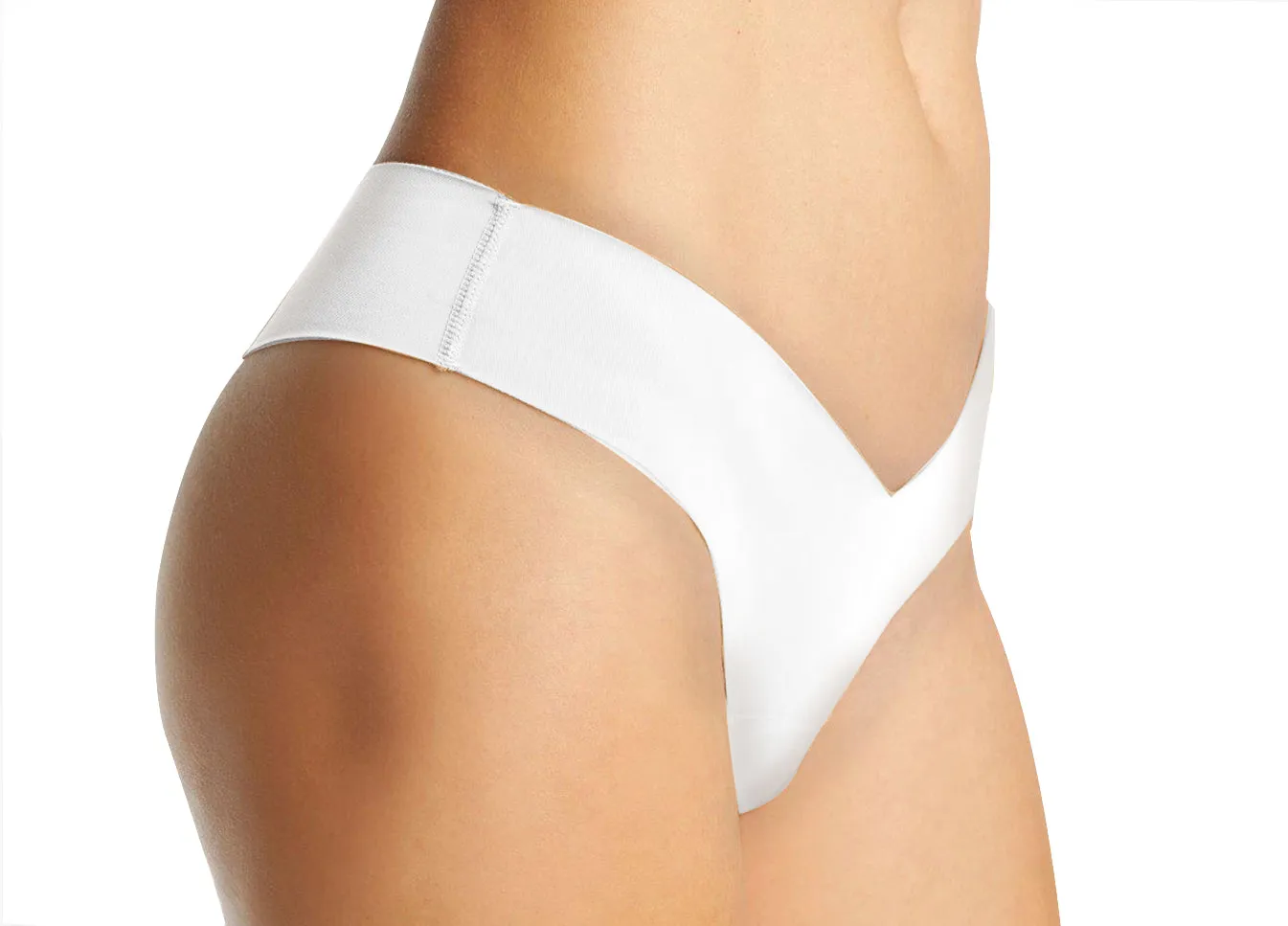 Alessandra B Camel Toe Cover Thong - M7711