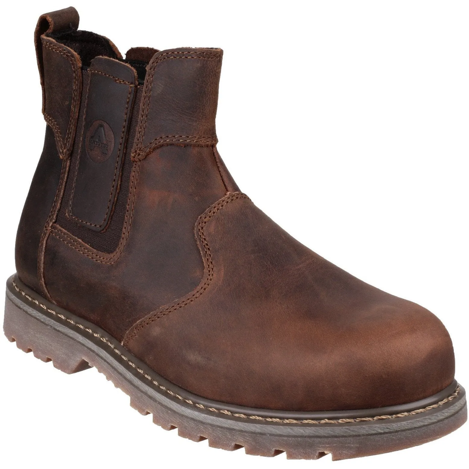 Amblers FS165 Full-Grain Leather Safety Dealer Boot