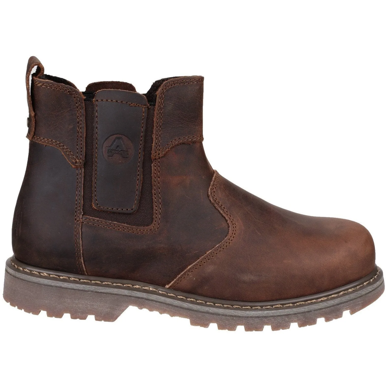 Amblers FS165 Full-Grain Leather Safety Dealer Boot
