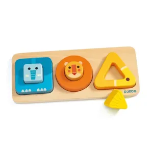 Animal Nesting Shapes Puzzle