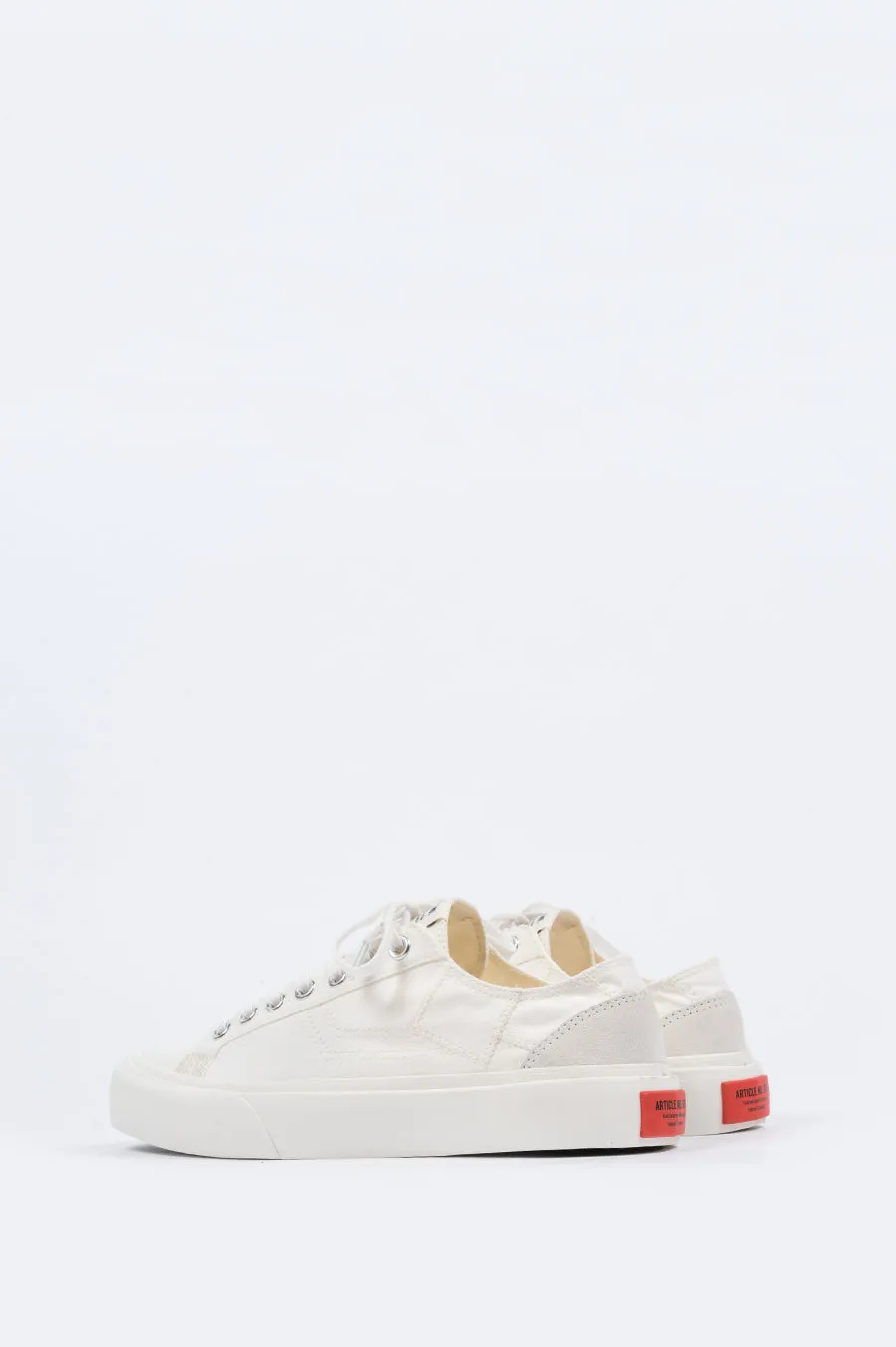 ARTICLE NUMBER 1007 LO TOP VULCANIZED SNEAKER OYSTER