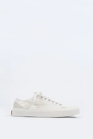 ARTICLE NUMBER 1007 LO TOP VULCANIZED SNEAKER OYSTER