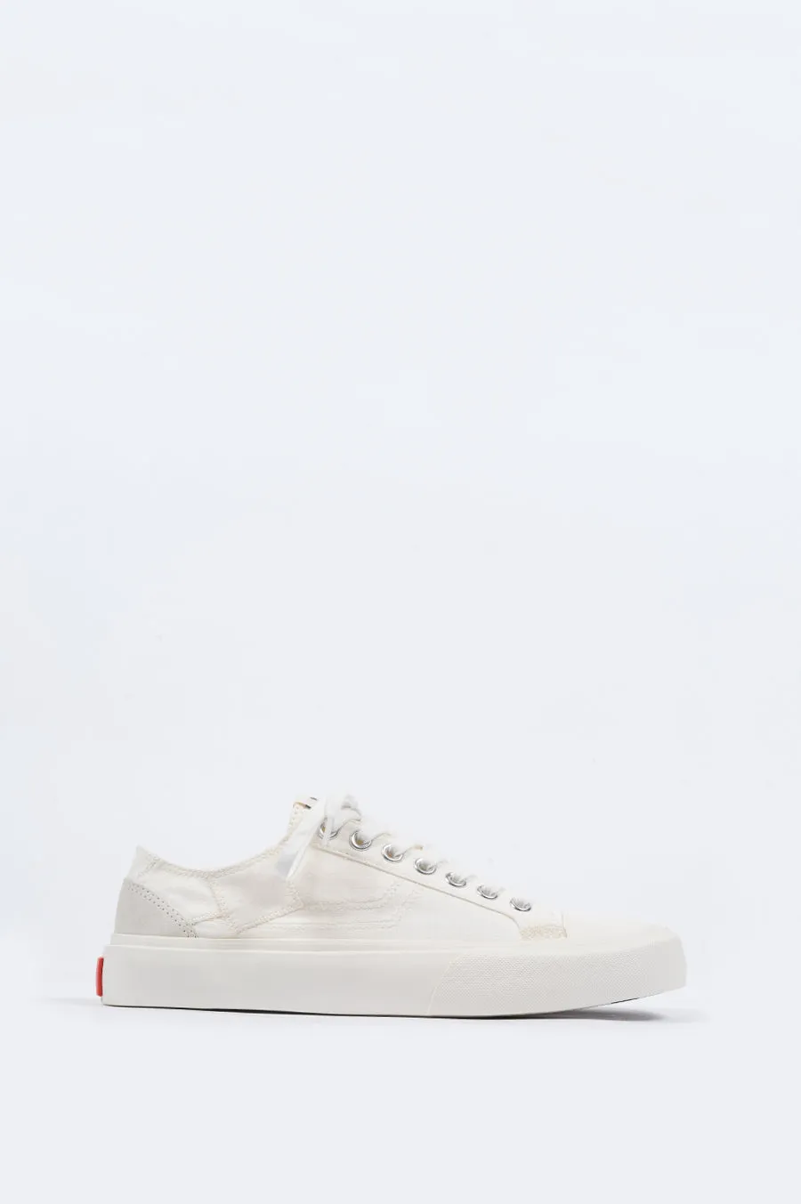 ARTICLE NUMBER 1007 LO TOP VULCANIZED SNEAKER OYSTER