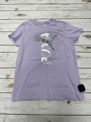 Athletic Top Short Sleeve By Puma  Size: S