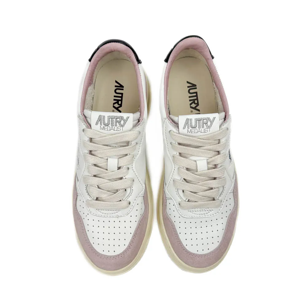 Autry - Medalist Low AULW GS20 (Goat/Suede Powder/Black)