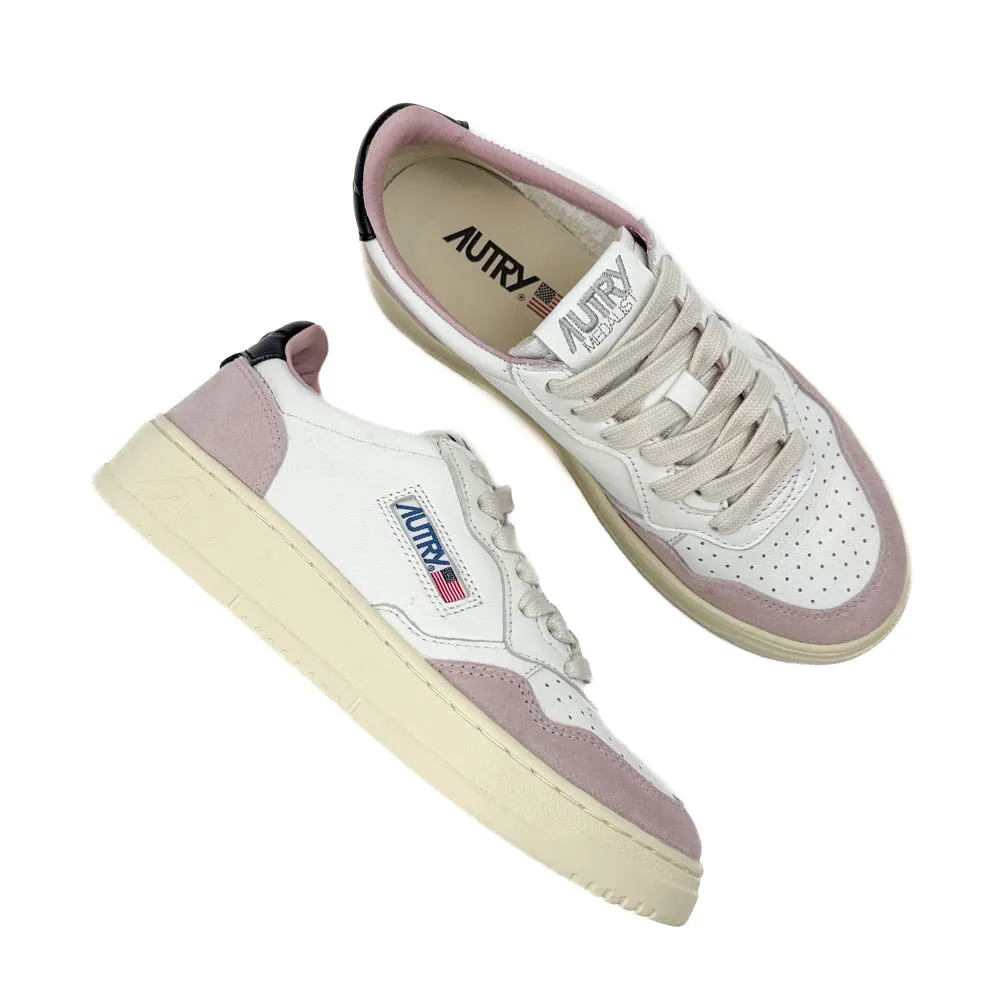 Autry - Medalist Low AULW GS20 (Goat/Suede Powder/Black)