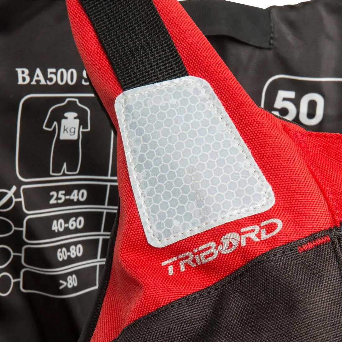 BA500 70 N kayaking buoyancy vest