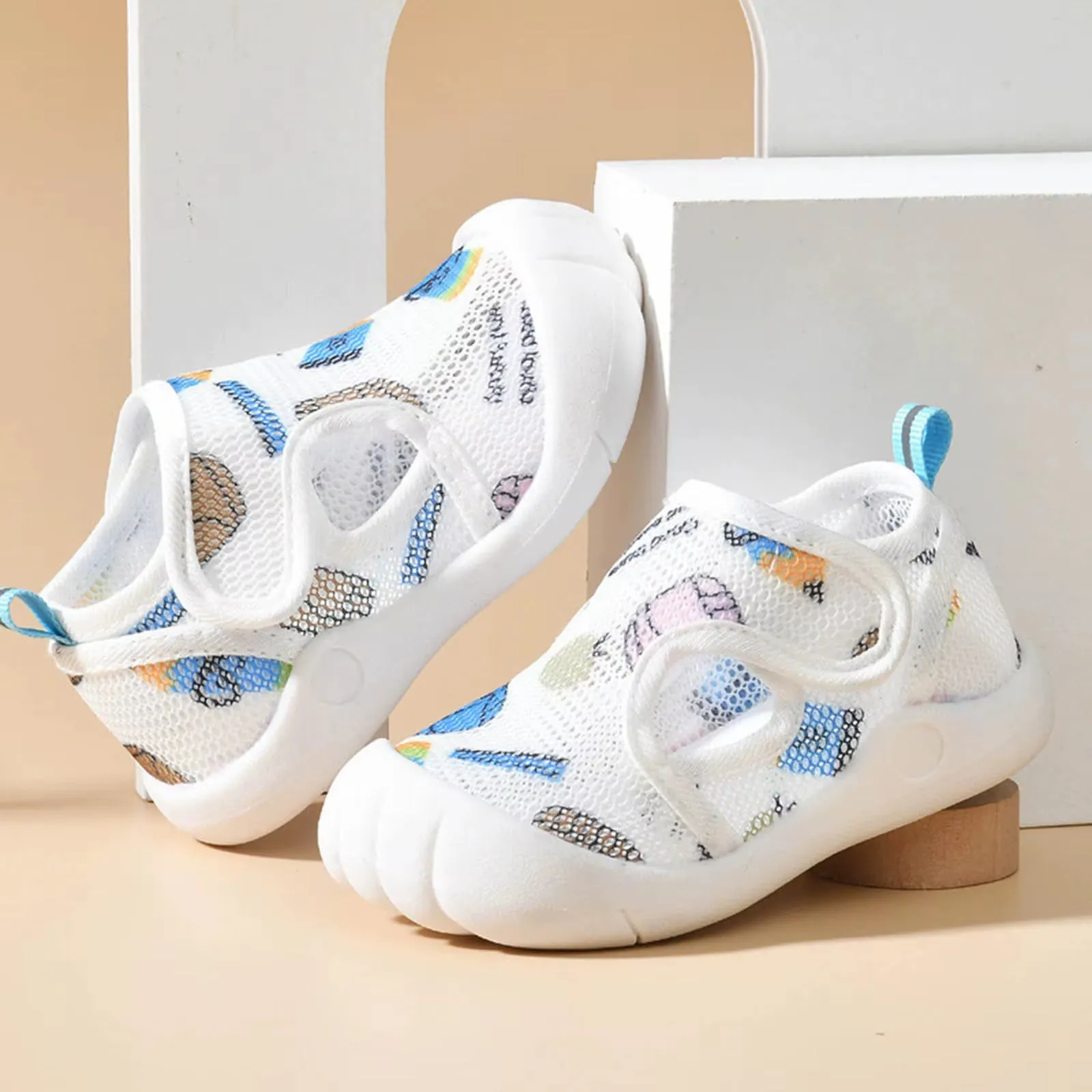 Baby Tennis Shoes Toddler Water Shoes Barefoot Water Shoes for Kids Baby Wide Socks with Arch Support Girls Tennis Shoes Size 3