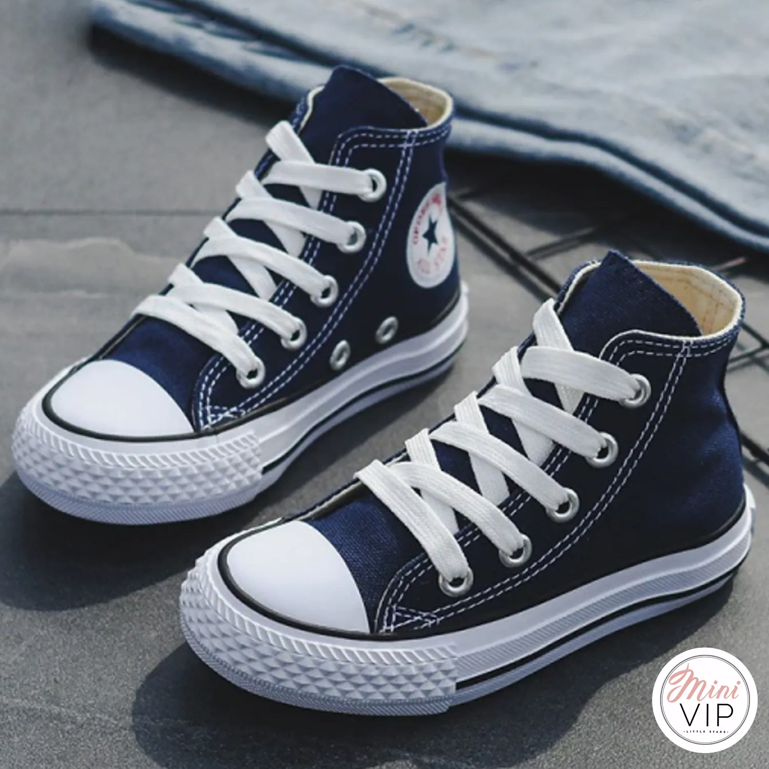 Baseball Hi-Top Canvas Trainers - blank (CURRENTLY OUT OF STOCK)