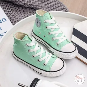 Baseball Hi-Top Canvas Trainers - blank - New Colours Autumn / Winter (CURRENTLY OUT OF STOCK)