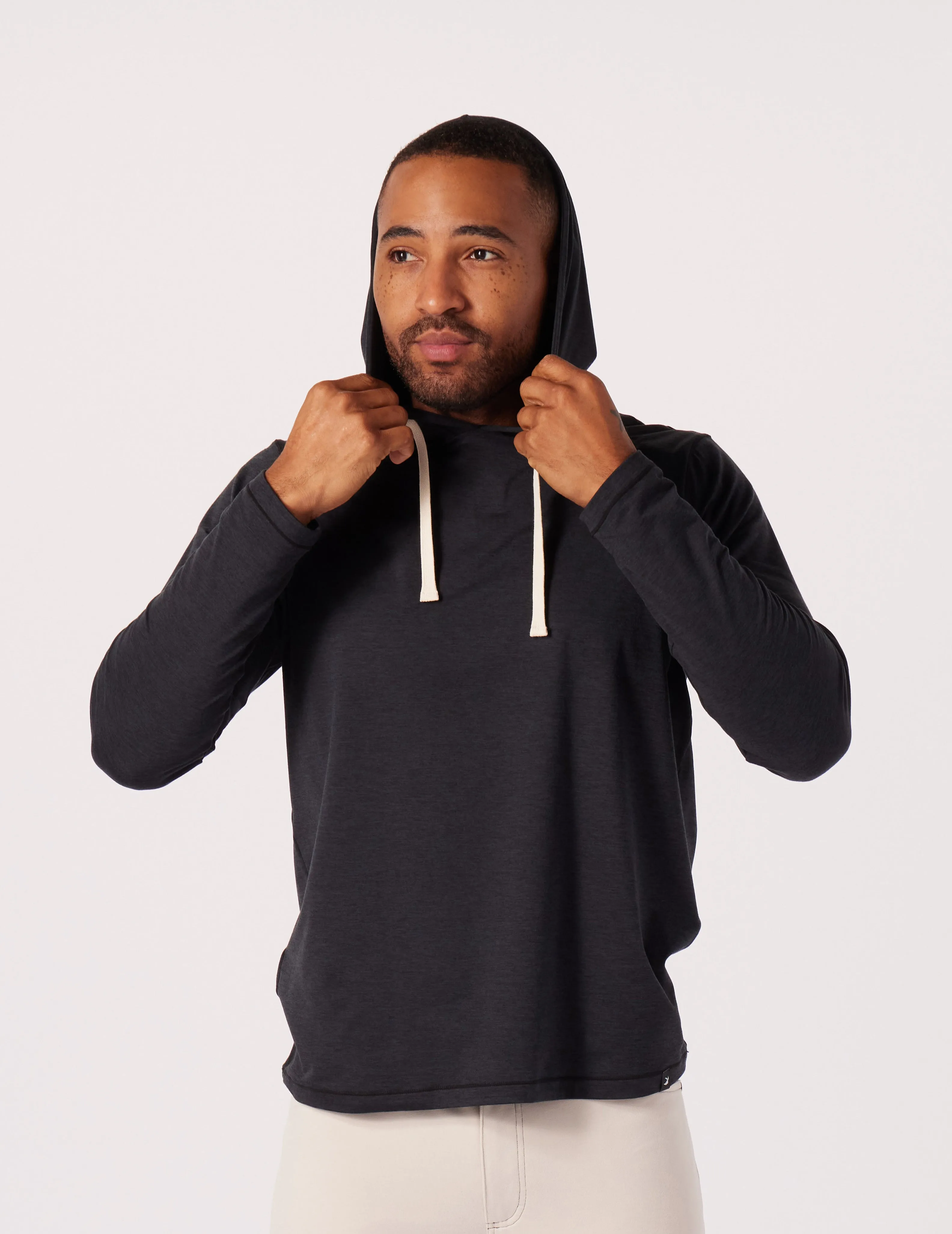 Bedford Hoodie: Black Marble