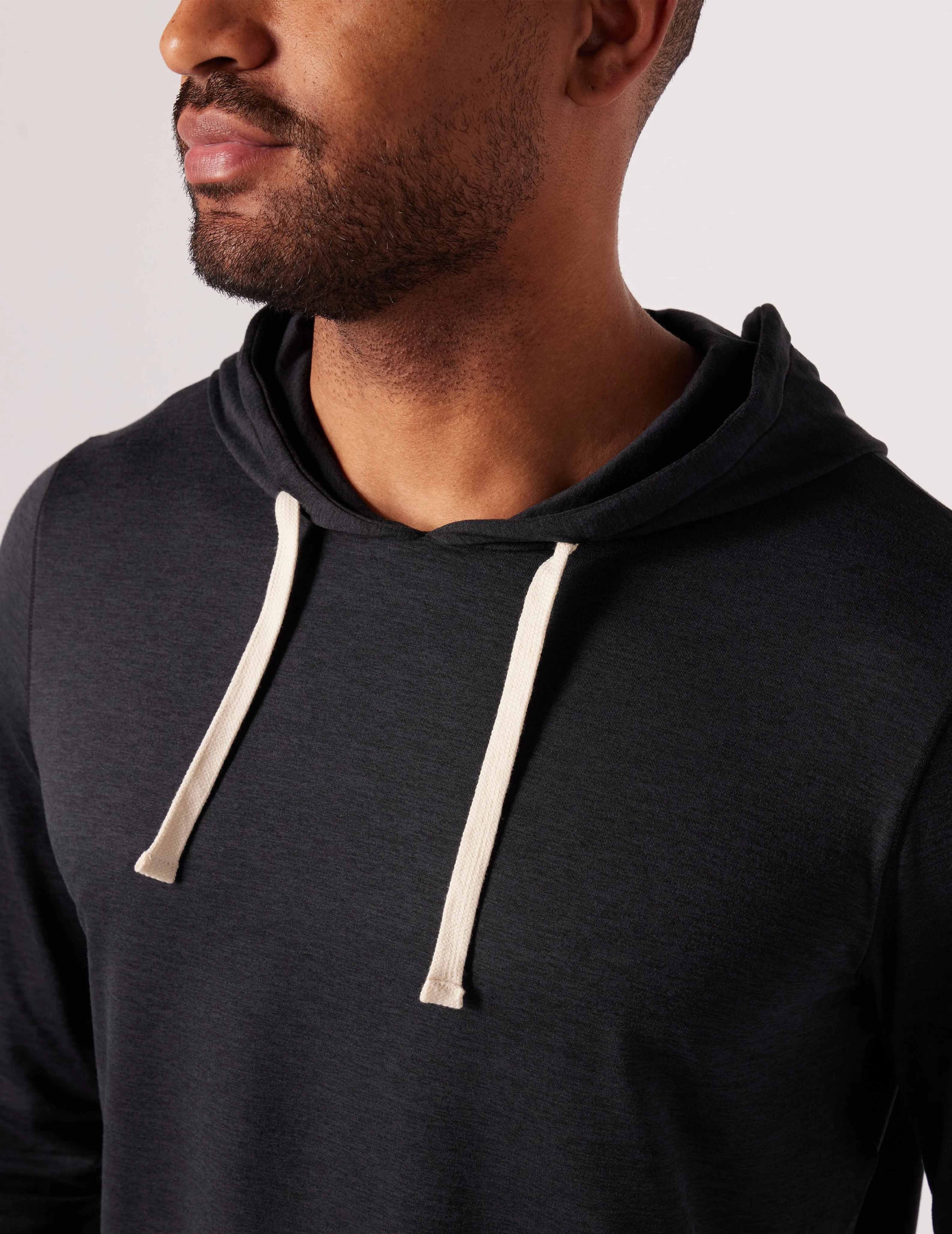 Bedford Hoodie: Black Marble