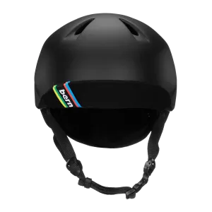 Bern Nino Matte Black w/ Flip Visor