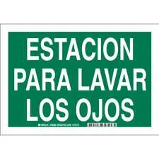 Brady Estacion Para Lavar Los Ojos Sign/ Buy online