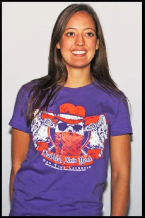 Buffalo Lacrosse ladies t-shirt