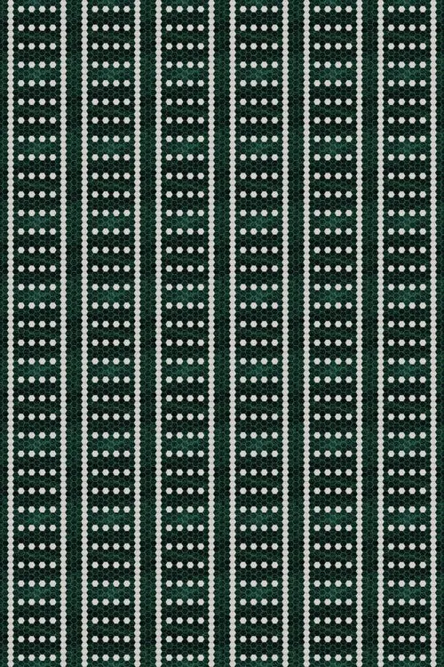 C H Designs "Havier Castle" Vinyl Floorcloth - Spicher & Co.