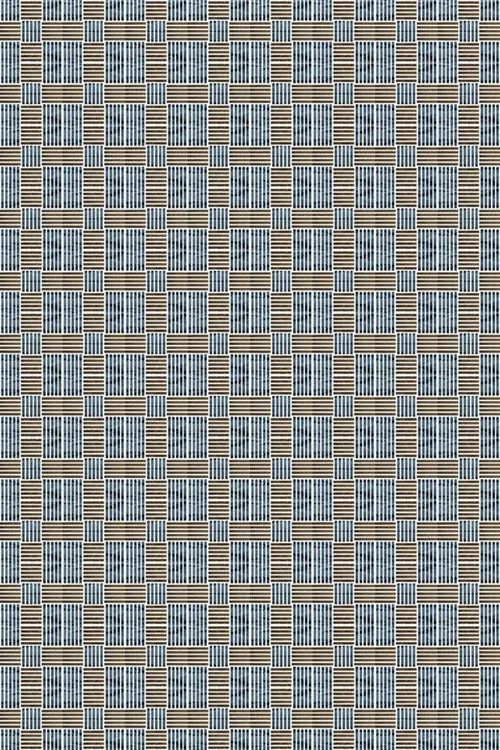 C H Designs "Piet" Vinyl Floorcloth - Spicher & Co.