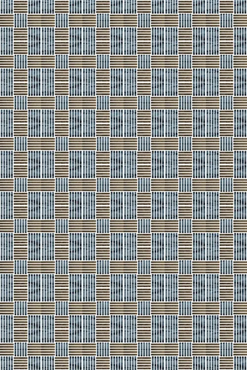 C H Designs "Piet" Vinyl Floorcloth - Spicher & Co.