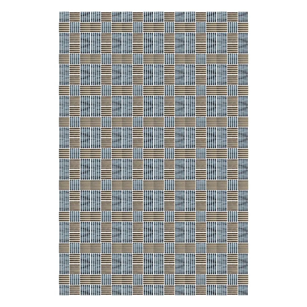C H Designs "Piet" Vinyl Floorcloth - Spicher & Co.