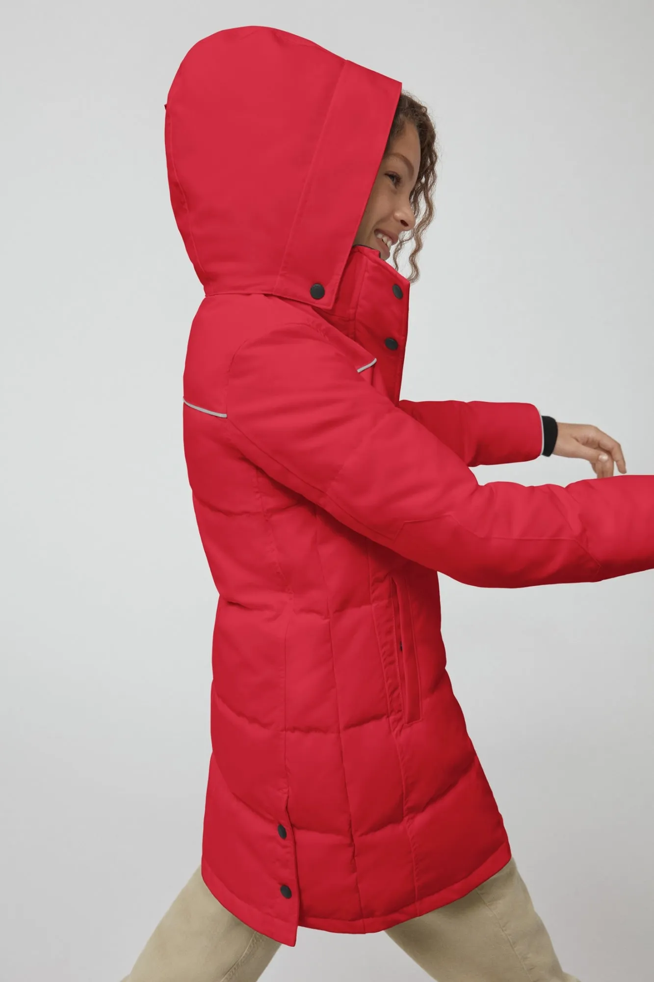 Canada Goose Youth Juniper Parka - Red