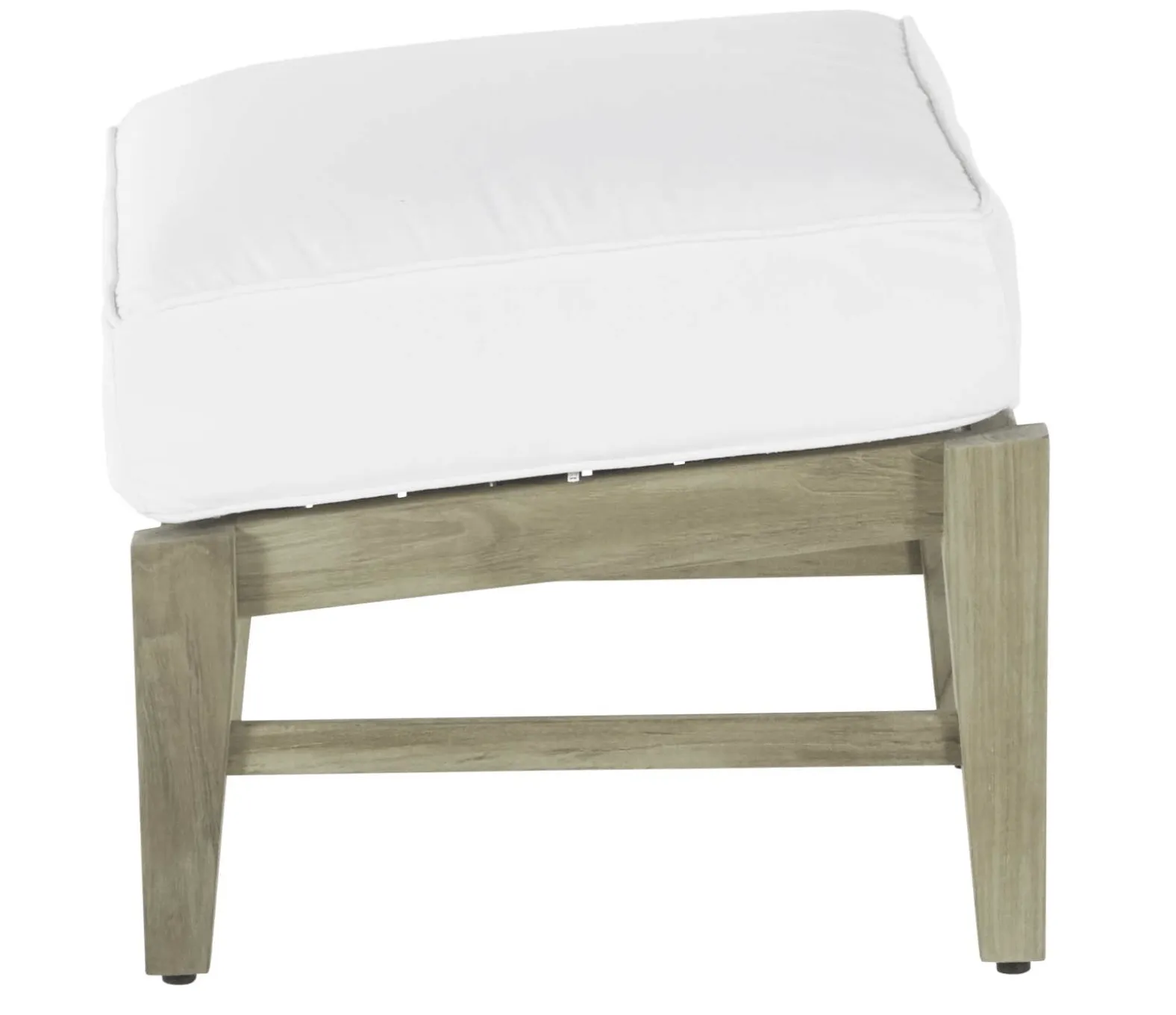 Cape Cod Ottoman - Oyster Teak