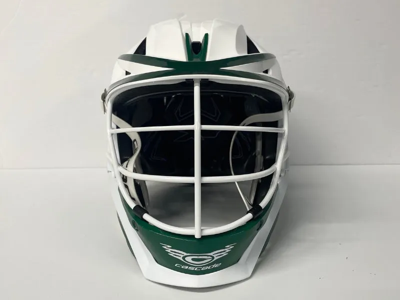 Cascade XRS Youth Field Lacrosse Helmet White/Green