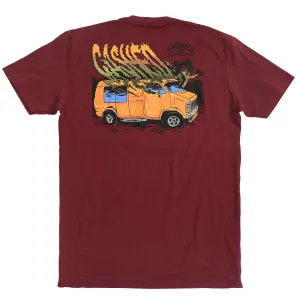 Cashed Tee - Maroon