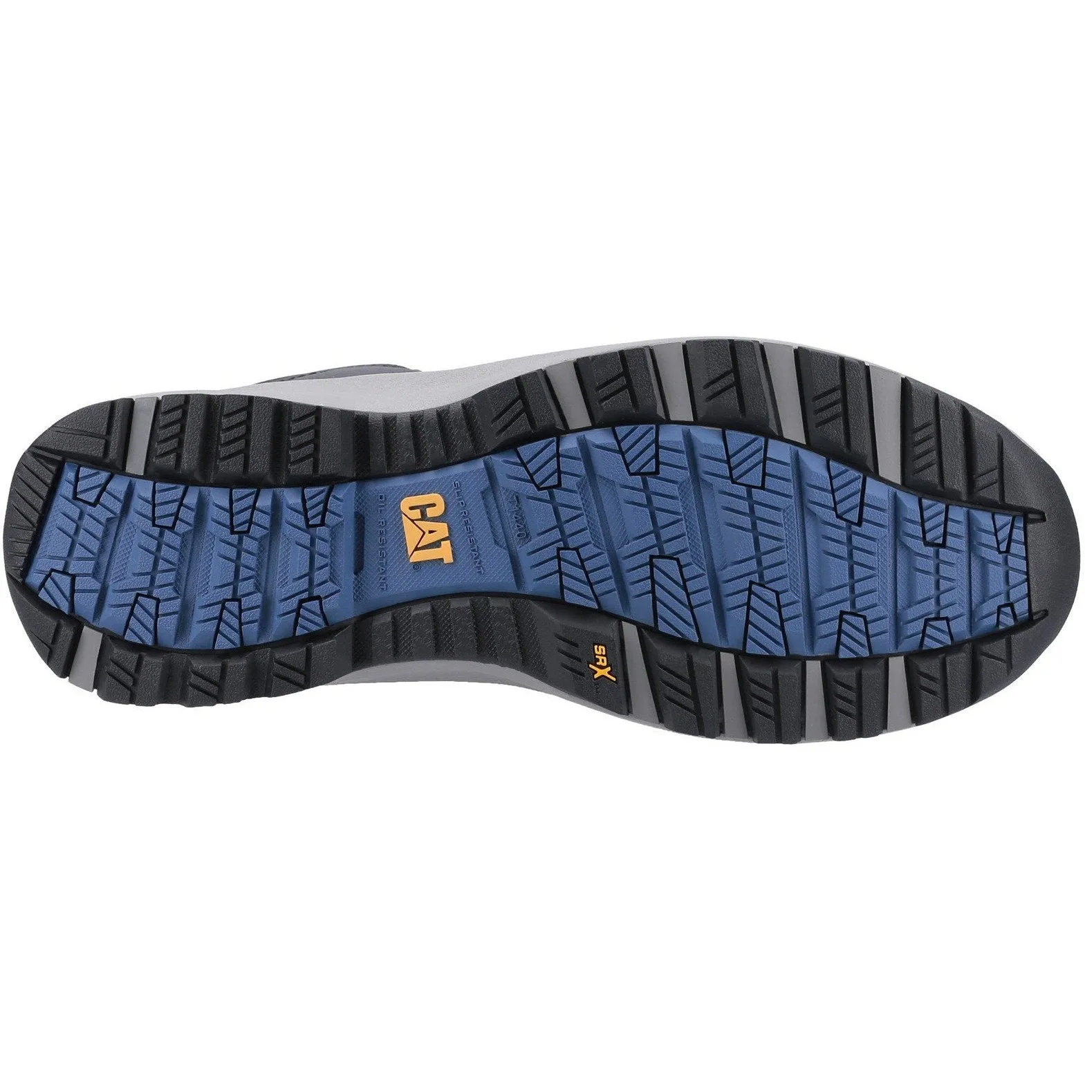 Caterpillar NEW Elmore S1P Wide-Fitting Safety Hiker | Steel Toe Cap - Dark Grey
