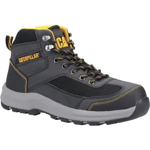 Caterpillar NEW Elmore S1P Wide-Fitting Safety Hiker | Steel Toe Cap - Dark Grey