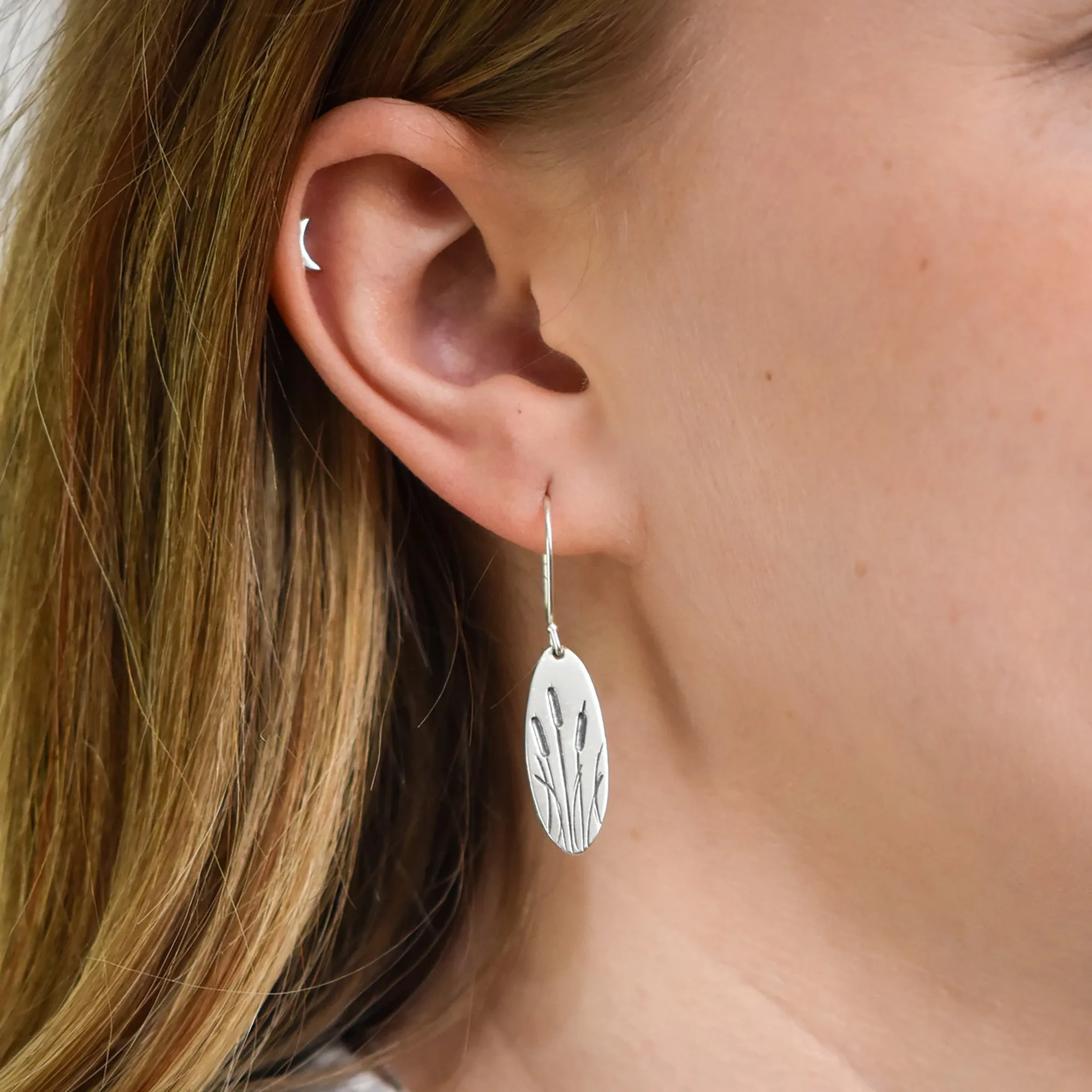 Cattail Earrings
