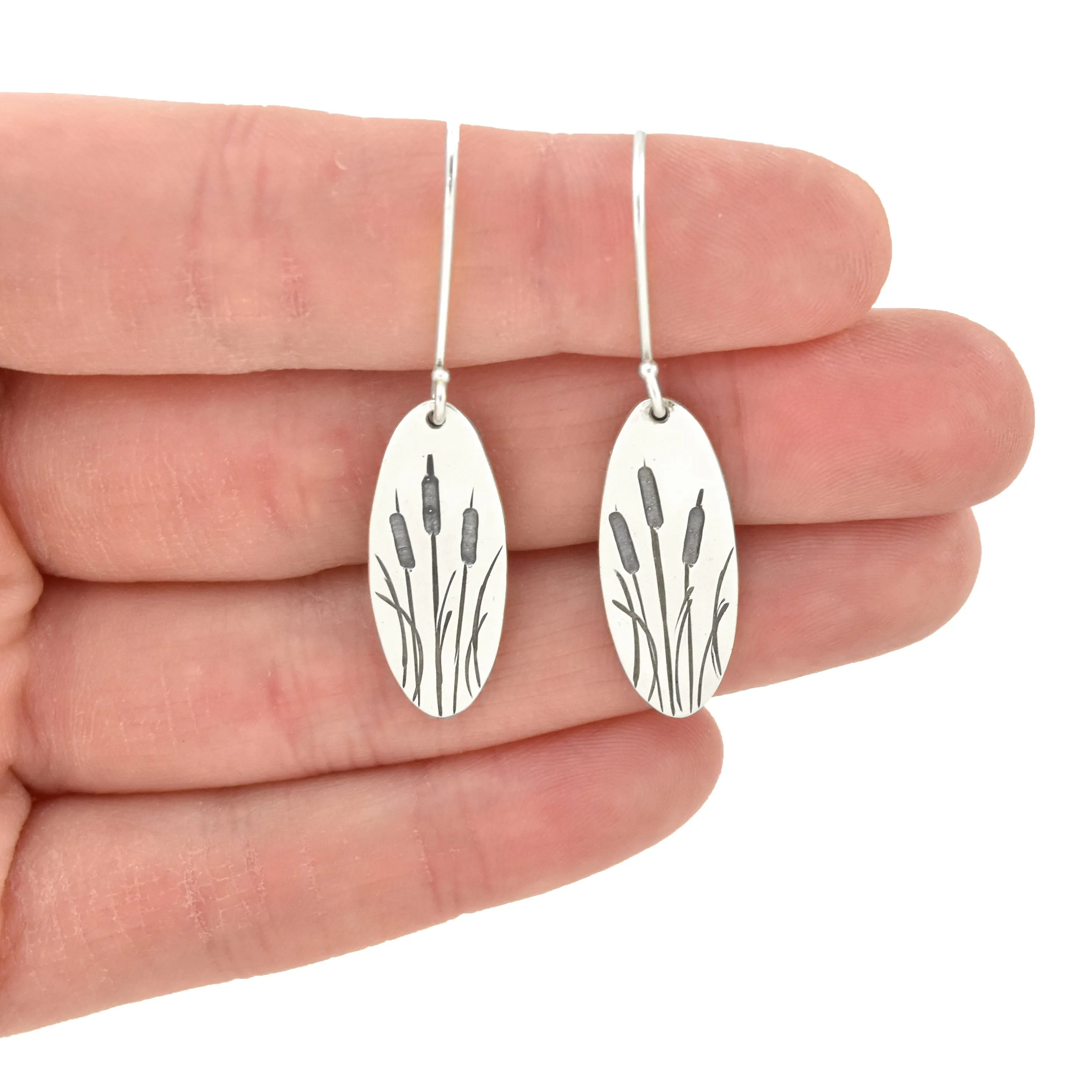 Cattail Earrings